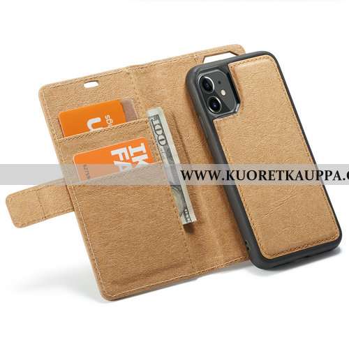 Kuori iPhone 11, Kuoret iPhone 11, Kotelo iPhone 11 Nahka Suojaus Luova Simpukka Puhelimen Mustat