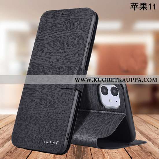 Kuori iPhone 11, Kuoret iPhone 11, Kotelo iPhone 11 Nahkakuori Pehmeä Neste Puhelimen Murtumaton Rus