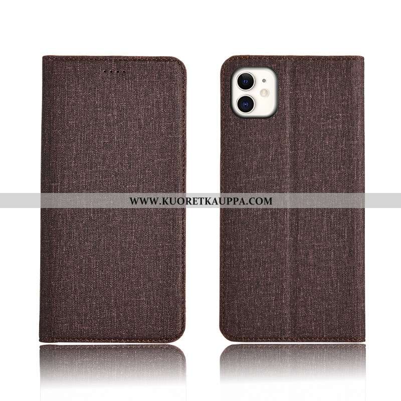 Kuori iPhone 11, Kuoret iPhone 11, Kotelo iPhone 11 Nahkakuori Silikoni Murtumaton All Inclusive Mus