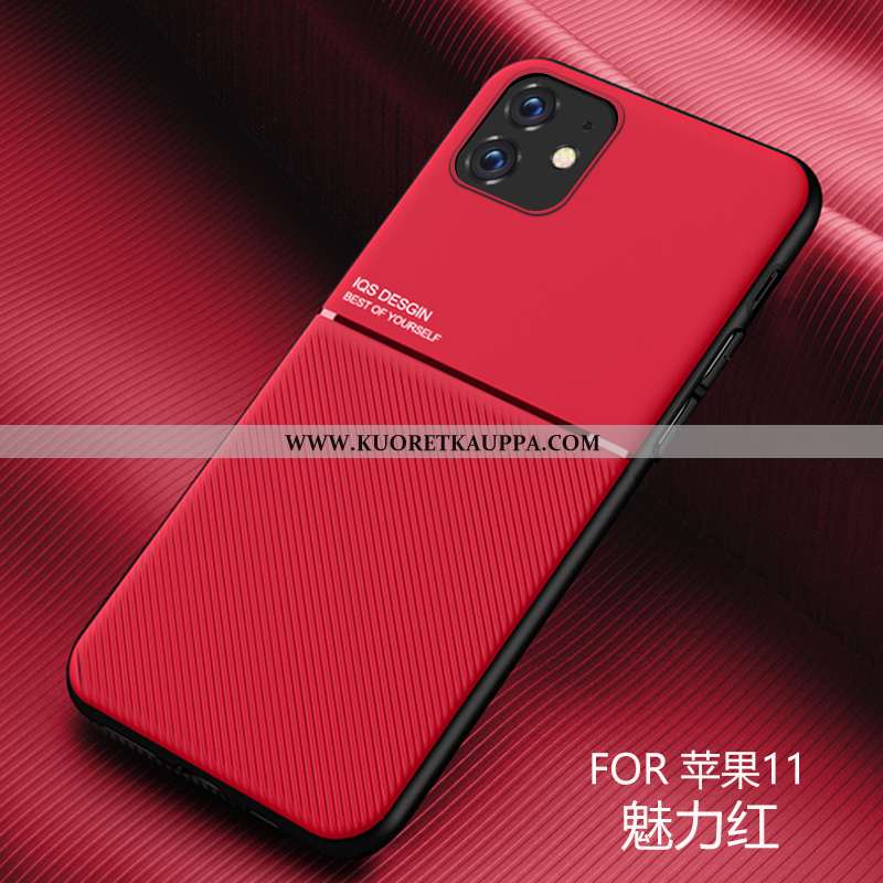 Kuori iPhone 11, Kuoret iPhone 11, Kotelo iPhone 11 Persoonallisuus Kukkakuvio Punainen Pehmeä Neste