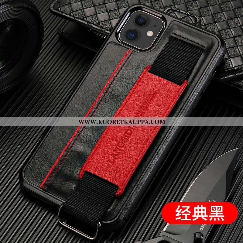 Kuori iPhone 11, Kuoret iPhone 11, Kotelo iPhone 11 Persoonallisuus Luova Ylellisyys Kortti Ruskea