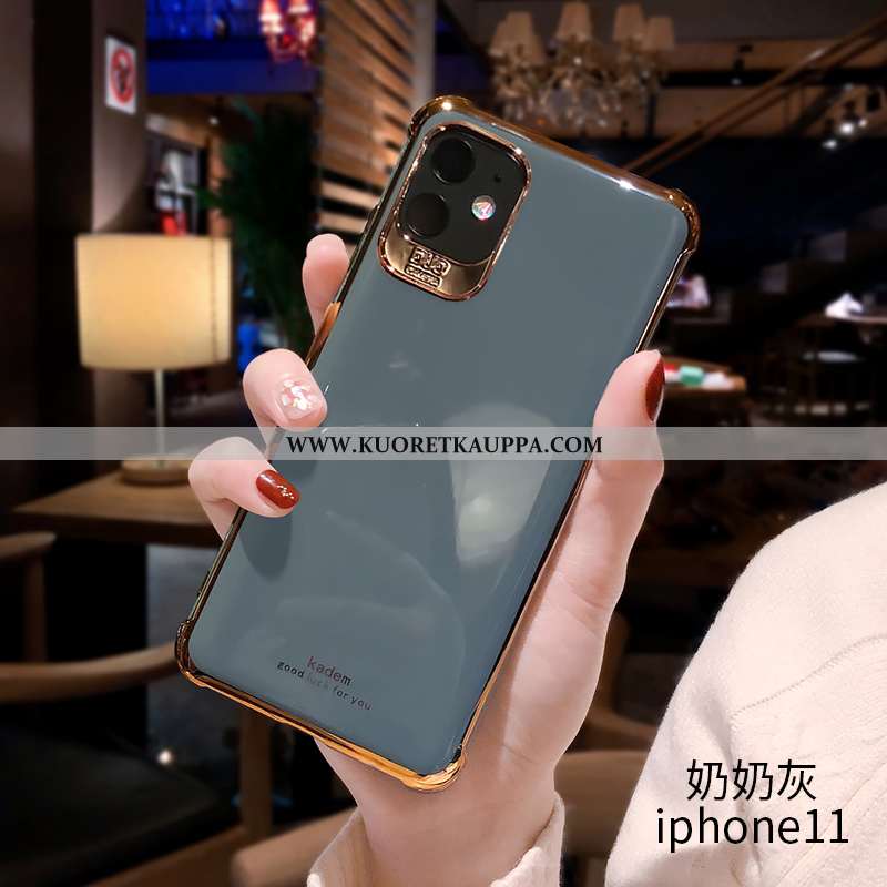 Kuori iPhone 11, Kuoret iPhone 11, Kotelo iPhone 11 Persoonallisuus Suuntaus Silikoni Ylellisyys Yle