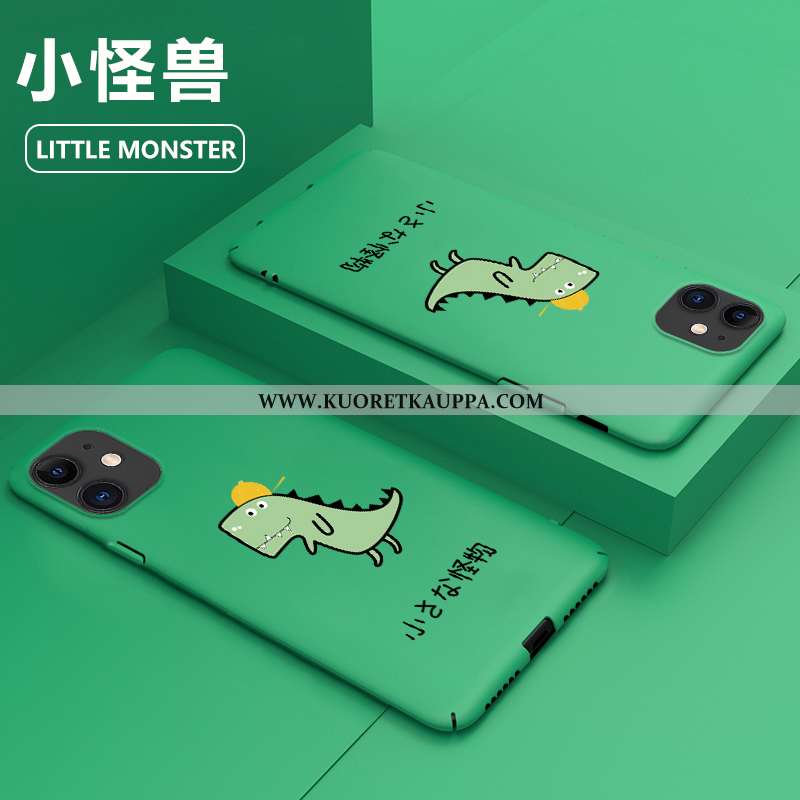 Kuori iPhone 11, Kuoret iPhone 11, Kotelo iPhone 11 Sarjakuva Suuntaus Murtumaton Keltainen Persoona