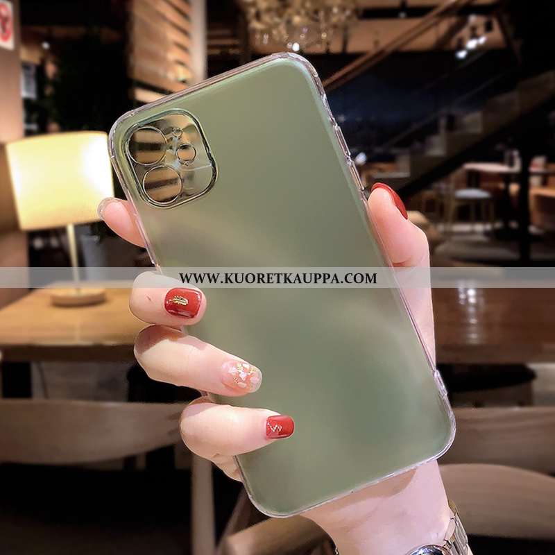 Kuori iPhone 11, Kuoret iPhone 11, Kotelo iPhone 11 Suojaus Läpinäkyvä Pesty Suede Ultra Violetti