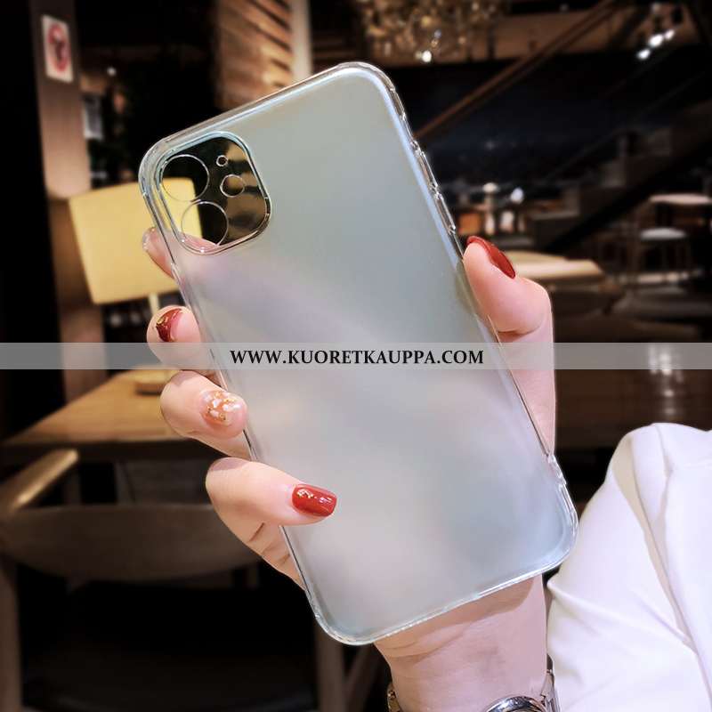 Kuori iPhone 11, Kuoret iPhone 11, Kotelo iPhone 11 Suojaus Läpinäkyvä Pesty Suede Ultra Violetti