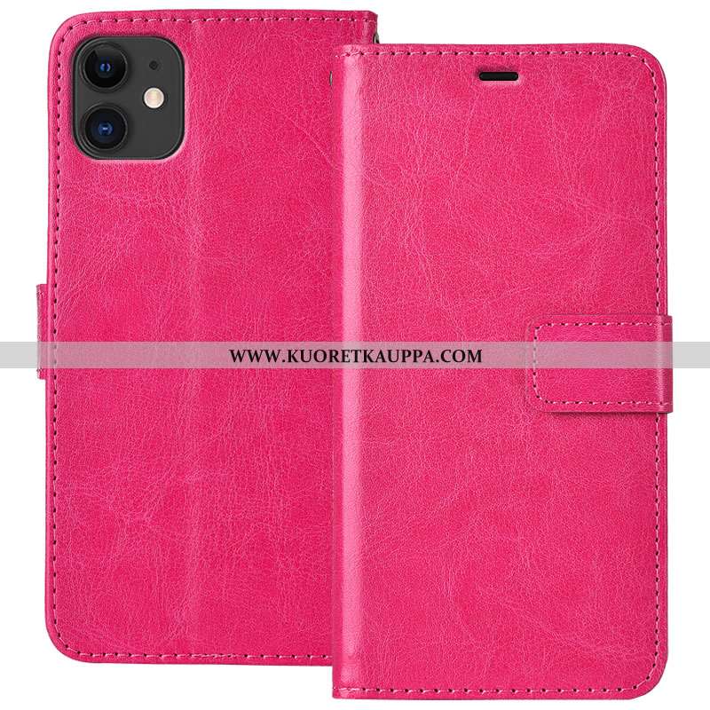 Kuori iPhone 11, Kuoret iPhone 11, Kotelo iPhone 11 Suojaus Nahkakuori All Inclusive Väriset Sininen