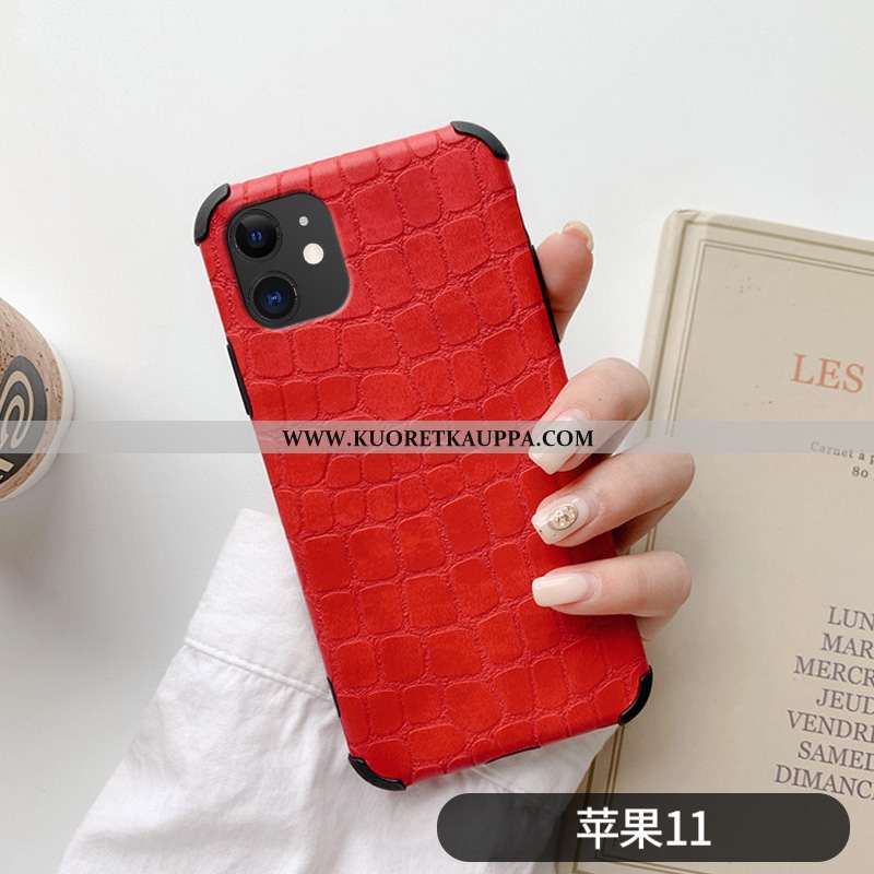 Kuori iPhone 11, Kuoret iPhone 11, Kotelo iPhone 11 Suojaus Nahkakuori Luova Tila Persoonallisuus Vi