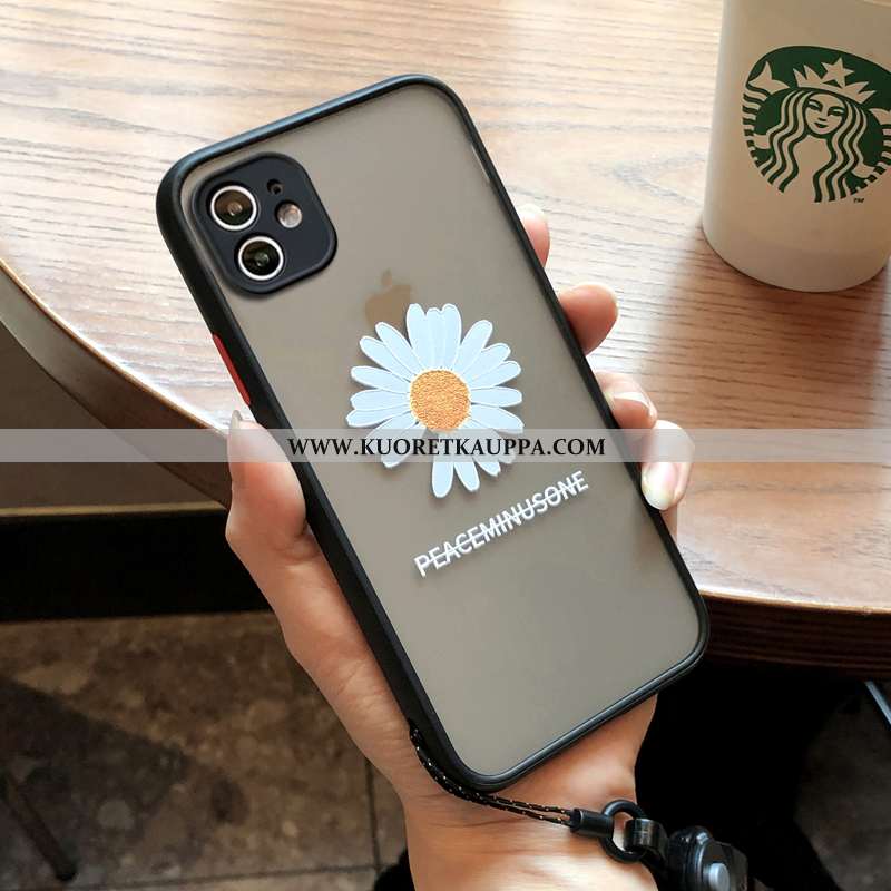 Kuori iPhone 11, Kuoret iPhone 11, Kotelo iPhone 11 Suojaus Silikoni Vihreä Puhelimen Päivänkakkara