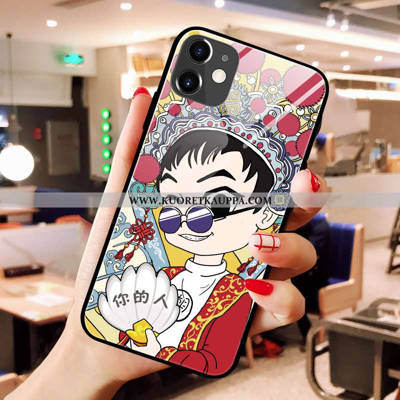 Kuori iPhone 11, Kuoret iPhone 11, Kotelo iPhone 11 Suuntaus Silikoni Kiinalainen Tyyli Punainen Yle