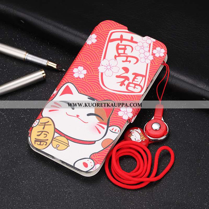 Kuori iPhone 11, Kuoret iPhone 11, Kotelo iPhone 11 Ultra Valo Simpukka Puhelimen Nahkakuori Violett