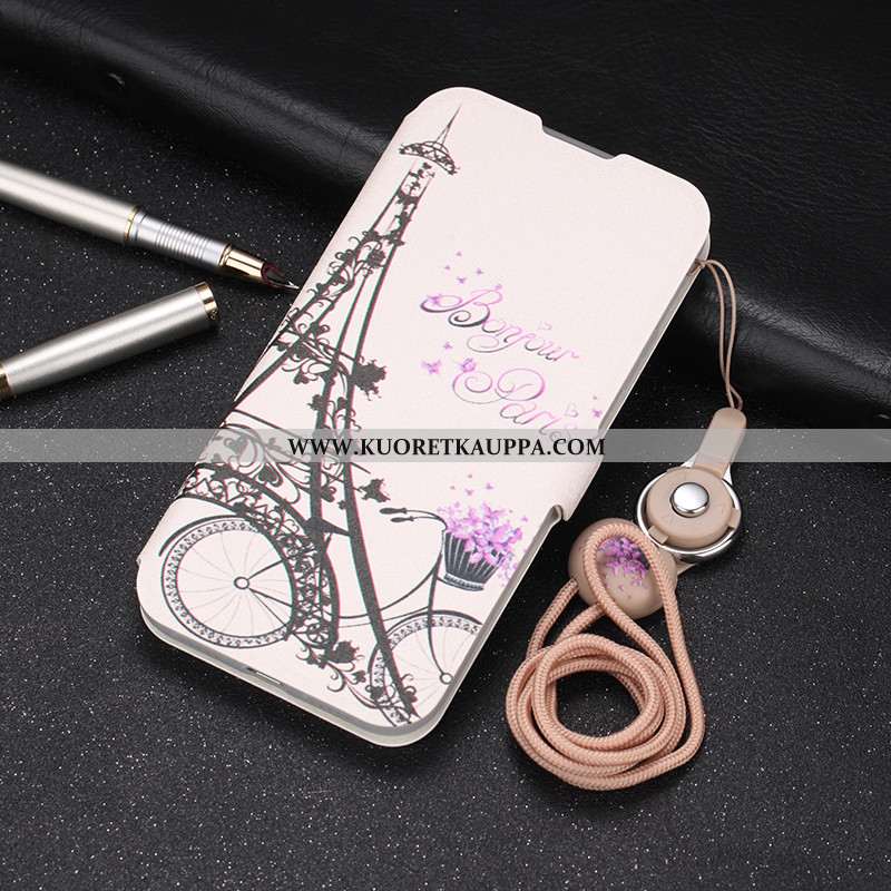 Kuori iPhone 11, Kuoret iPhone 11, Kotelo iPhone 11 Ultra Valo Simpukka Puhelimen Nahkakuori Violett