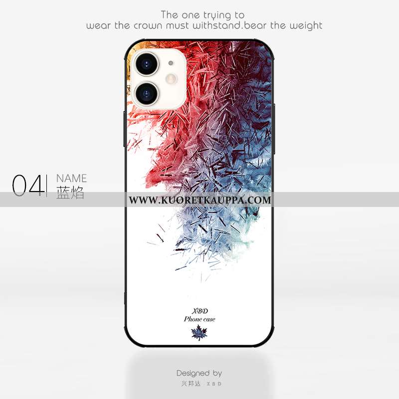 Kuori iPhone 11, Kuoret iPhone 11, Kotelo iPhone 11 Ultra Valo Taide Murtumaton Punainen