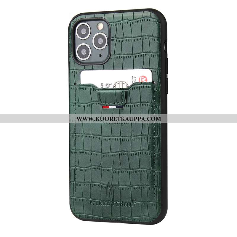 Kuori iPhone 11 Pro, Kuoret iPhone 11 Pro, Kotelo iPhone 11 Pro Kukkakuvio Ultra Aito Nahka Krokotii