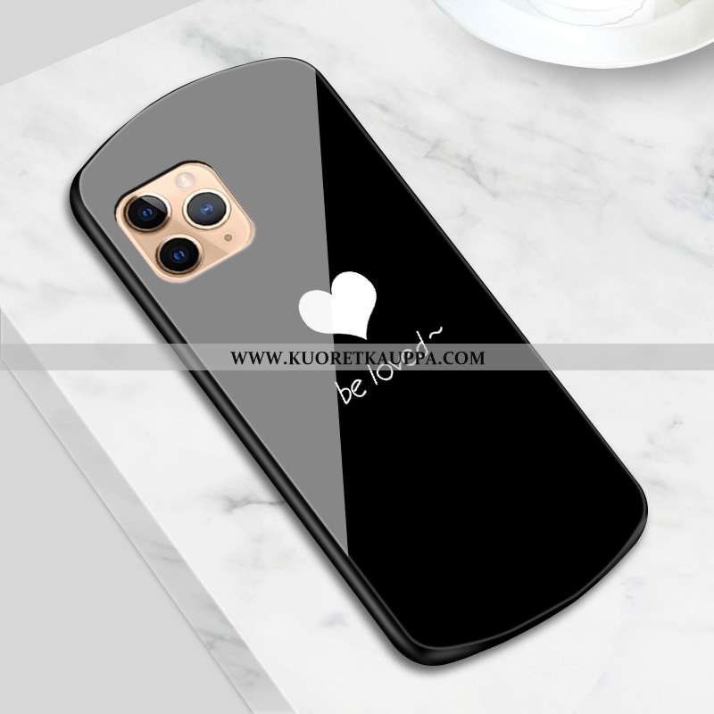 Kuori iPhone 11 Pro, Kuoret iPhone 11 Pro, Kotelo iPhone 11 Pro Luova Suojaus Musta Peli Mustat
