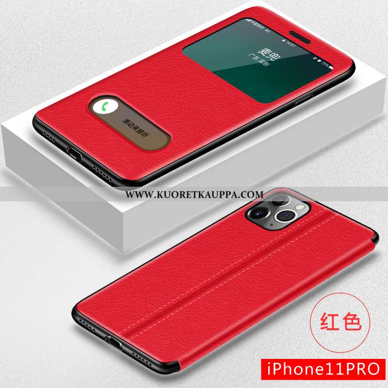 Kuori iPhone 11 Pro, Kuoret iPhone 11 Pro, Kotelo iPhone 11 Pro Nahkakuori Persoonallisuus Tummansin