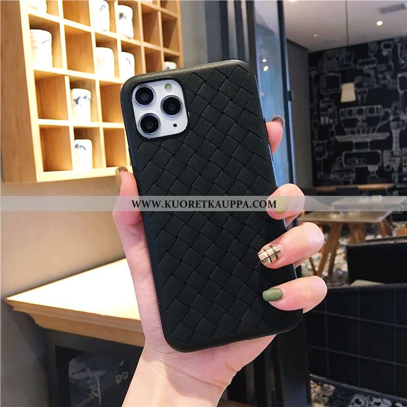 Kuori iPhone 11 Pro, Kuoret iPhone 11 Pro, Kotelo iPhone 11 Pro Pehmeä Neste Silikoni Vihreä Musta M