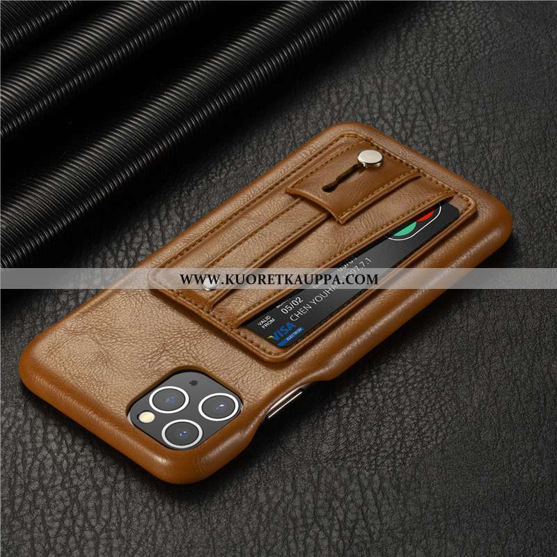 Kuori iPhone 11 Pro, Kuoret iPhone 11 Pro, Kotelo iPhone 11 Pro Persoonallisuus Aito Nahka Murtumato