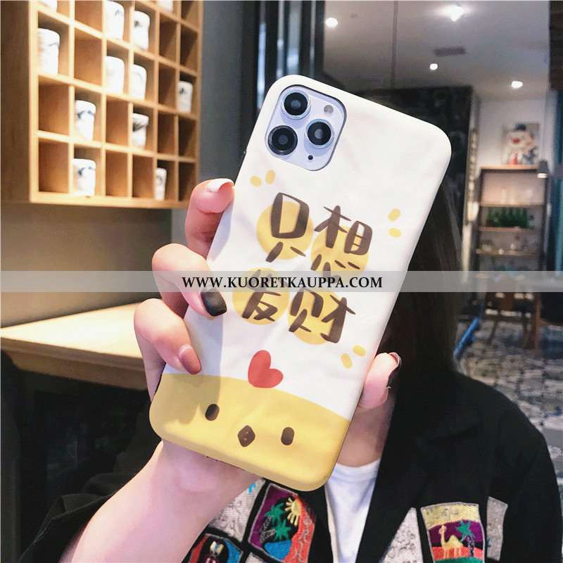 Kuori iPhone 11 Pro, Kuoret iPhone 11 Pro, Kotelo iPhone 11 Pro Persoonallisuus Silikoni Pesty Suede