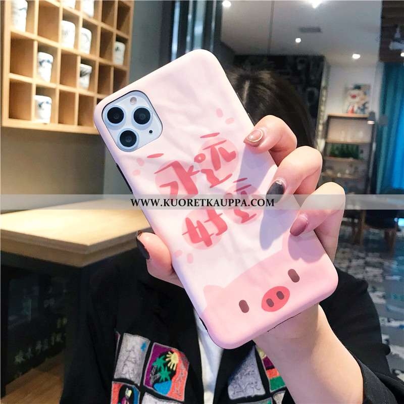 Kuori iPhone 11 Pro, Kuoret iPhone 11 Pro, Kotelo iPhone 11 Pro Persoonallisuus Silikoni Pesty Suede