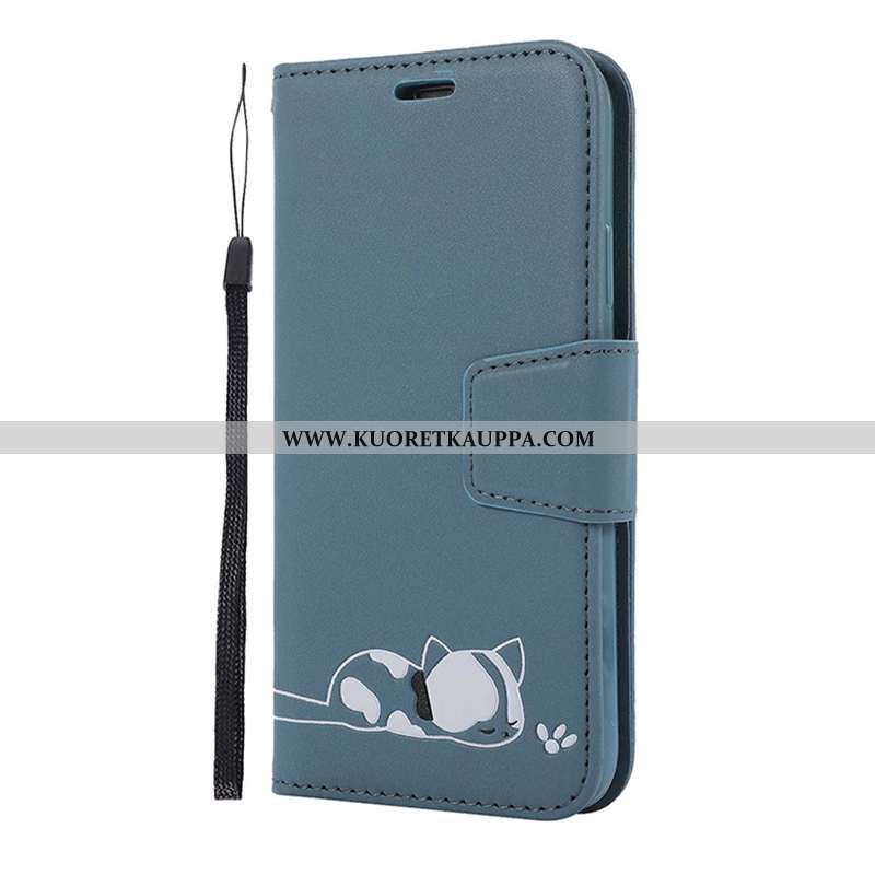 Kuori iPhone 11 Pro, Kuoret iPhone 11 Pro, Kotelo iPhone 11 Pro Sarjakuva Nahkakuori Puhelimen Pinkk