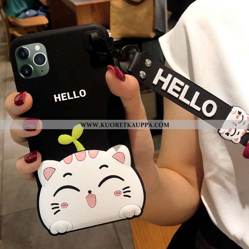 Kuori iPhone 11 Pro, Kuoret iPhone 11 Pro, Kotelo iPhone 11 Pro Sarjakuva Pehmeä Neste Punainen Suoj