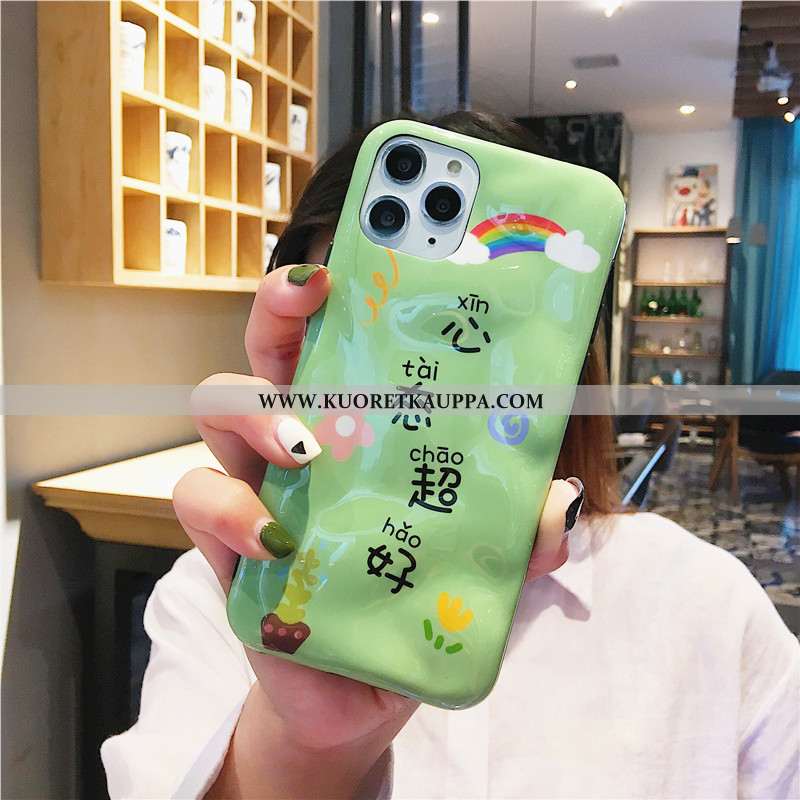 Kuori iPhone 11 Pro, Kuoret iPhone 11 Pro, Kotelo iPhone 11 Pro Silikoni Persoonallisuus Luova Kusta