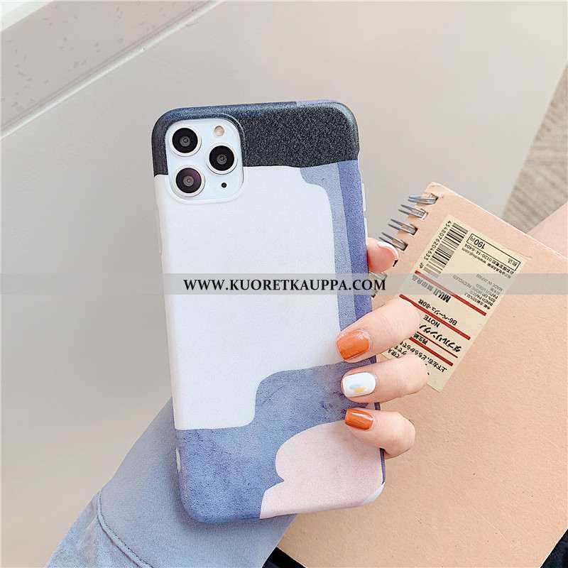 Kuori iPhone 11 Pro, Kuoret iPhone 11 Pro, Kotelo iPhone 11 Pro Silikoni Persoonallisuus Violetti Pu