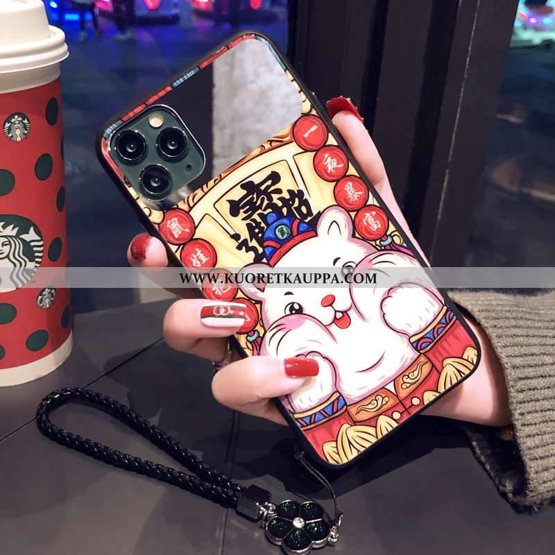 Kuori iPhone 11 Pro, Kuoret iPhone 11 Pro, Kotelo iPhone 11 Pro Suojaus Ripustettavat Koristeet Peil