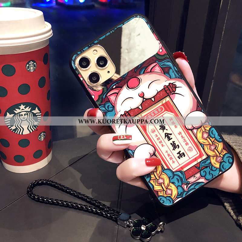 Kuori iPhone 11 Pro, Kuoret iPhone 11 Pro, Kotelo iPhone 11 Pro Suojaus Ripustettavat Koristeet Peil