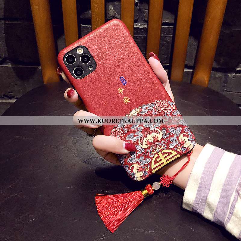 Kuori iPhone 11 Pro, Kuoret iPhone 11 Pro, Kotelo iPhone 11 Pro Suuntaus Kohokuviointi Murtumaton Ki