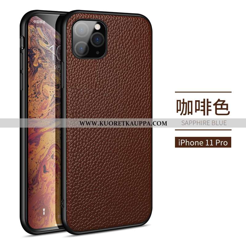 Kuori iPhone 11 Pro, Kuoret iPhone 11 Pro, Kotelo iPhone 11 Pro Tila Aito Nahka Nahkakuori Suuntaus 