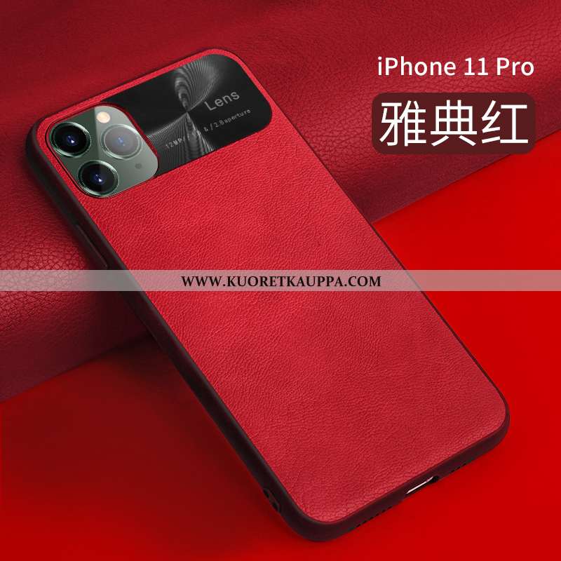Kuori iPhone 11 Pro, Kuoret iPhone 11 Pro, Kotelo iPhone 11 Pro Ultra Valo Suuntaus Silikoni Nahka S
