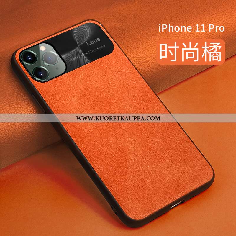 Kuori iPhone 11 Pro, Kuoret iPhone 11 Pro, Kotelo iPhone 11 Pro Ultra Valo Suuntaus Silikoni Nahka S