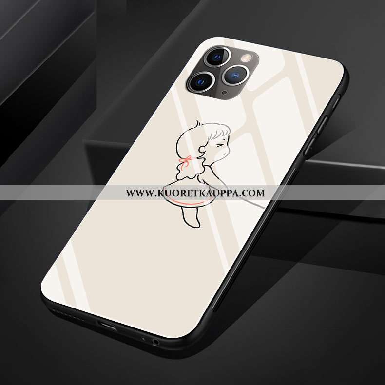 Kuori iPhone 11 Pro Max, Kuoret iPhone 11 Pro Max, Kotelo iPhone 11 Pro Max Lasi Silikoni Suojaus Pu