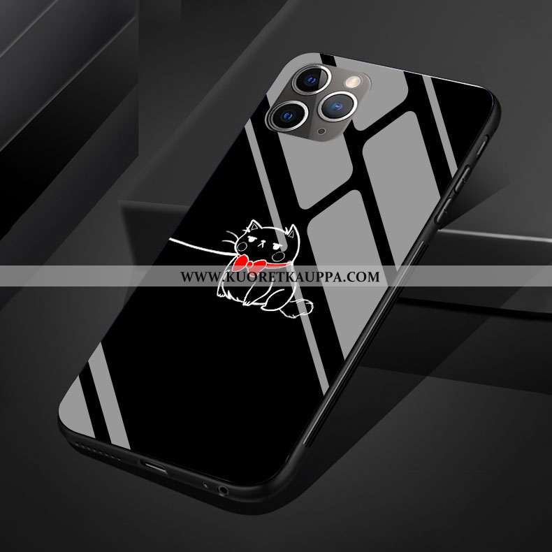 Kuori iPhone 11 Pro Max, Kuoret iPhone 11 Pro Max, Kotelo iPhone 11 Pro Max Lasi Silikoni Suojaus Pu