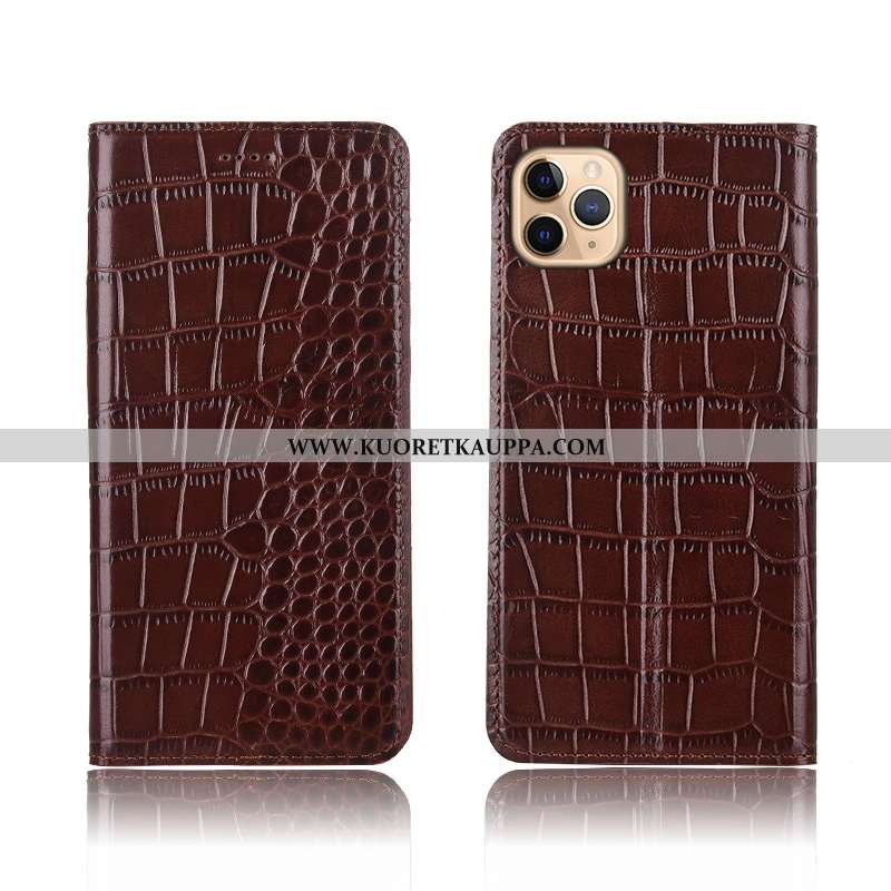 Kuori iPhone 11 Pro Max, Kuoret iPhone 11 Pro Max, Kotelo iPhone 11 Pro Max Nahkakuori Kukkakuvio Si