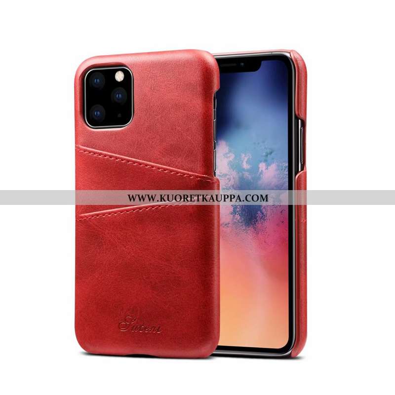 Kuori iPhone 11 Pro Max, Kuoret iPhone 11 Pro Max, Kotelo iPhone 11 Pro Max Nahkakuori Pesty Suede N