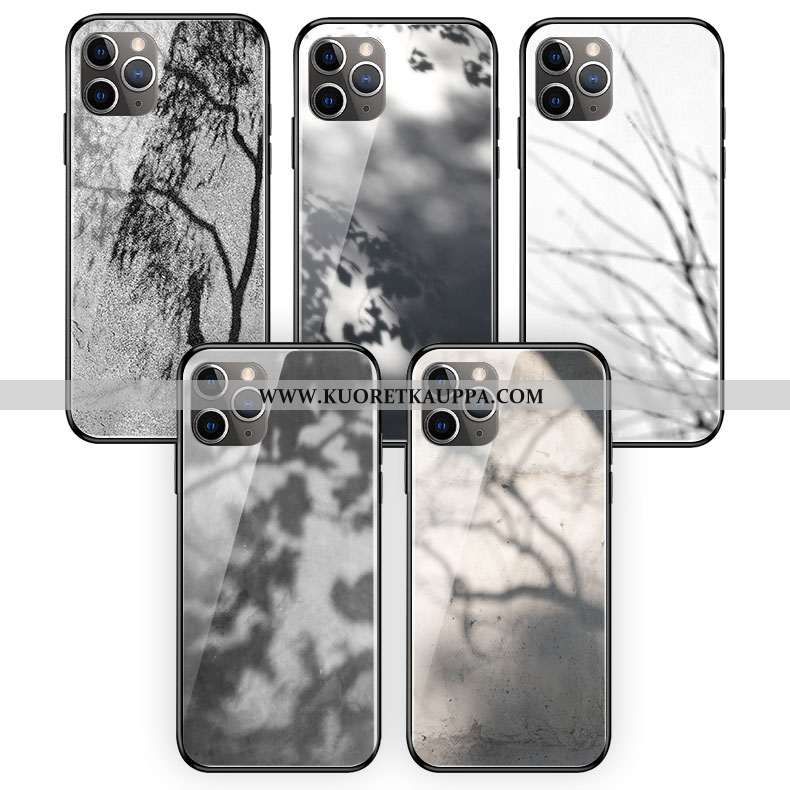 Kuori iPhone 11 Pro Max, Kuoret iPhone 11 Pro Max, Kotelo iPhone 11 Pro Max Silikoni Lasi Puhelimen 