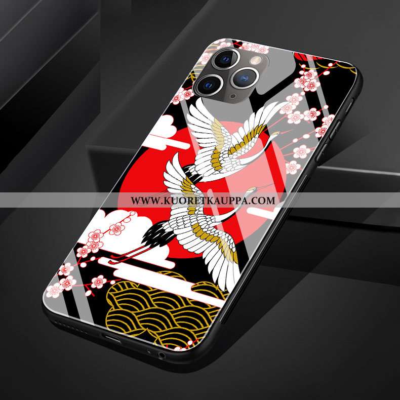 Kuori iPhone 11 Pro Max, Kuoret iPhone 11 Pro Max, Kotelo iPhone 11 Pro Max Silikoni Lasi Sininen Pe