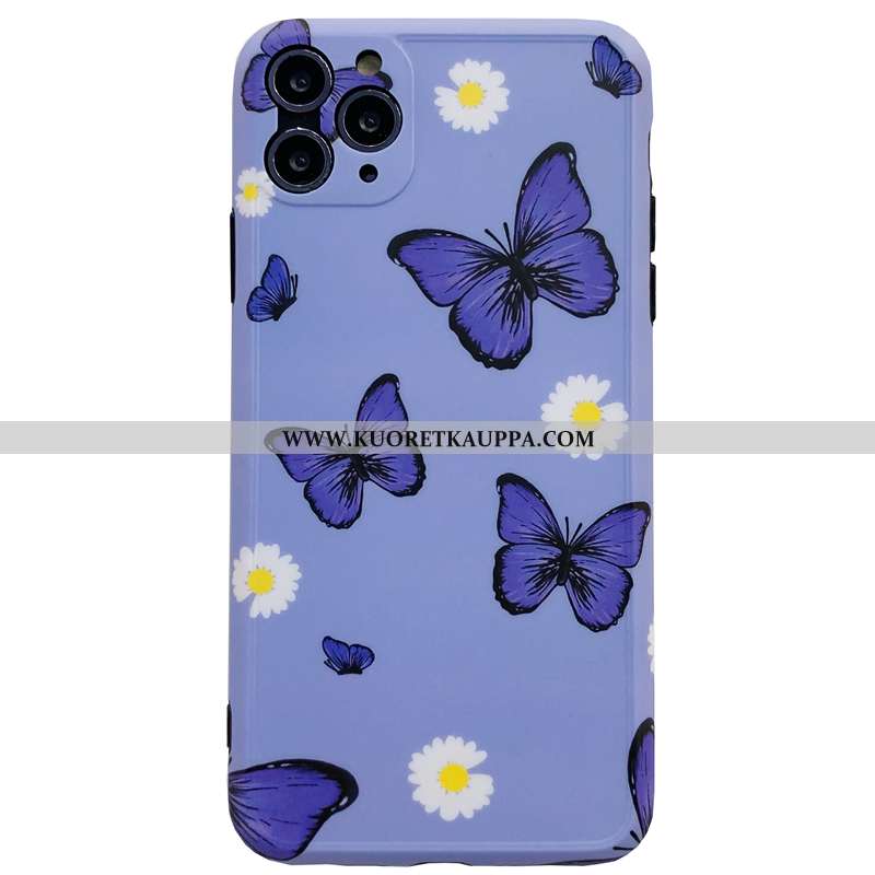 Kuori iPhone 11 Pro Max, Kuoret iPhone 11 Pro Max, Kotelo iPhone 11 Pro Max Silikoni Suojaus Violett