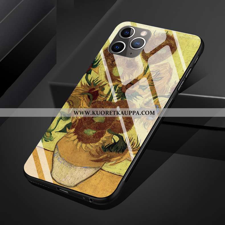 Kuori iPhone 11 Pro Max, Kuoret iPhone 11 Pro Max, Kotelo iPhone 11 Pro Max Suojaus Lasi Korkea Sini