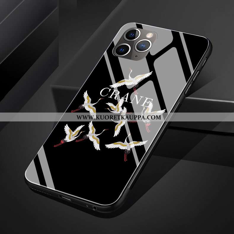 Kuori iPhone 11 Pro Max, Kuoret iPhone 11 Pro Max, Kotelo iPhone 11 Pro Max Suojaus Lasi Punainen Ta