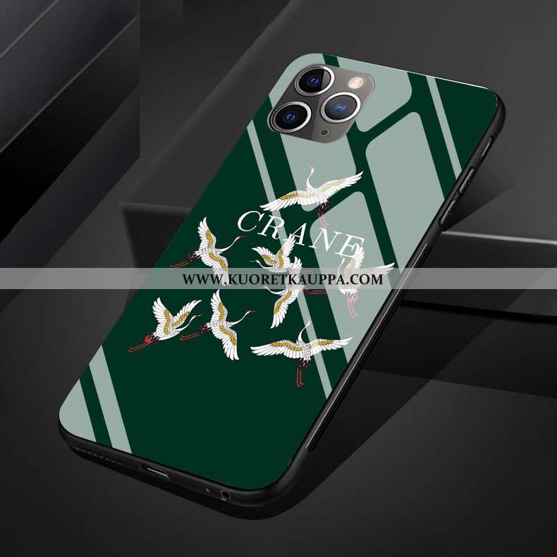 Kuori iPhone 11 Pro Max, Kuoret iPhone 11 Pro Max, Kotelo iPhone 11 Pro Max Suojaus Lasi Punainen Ta