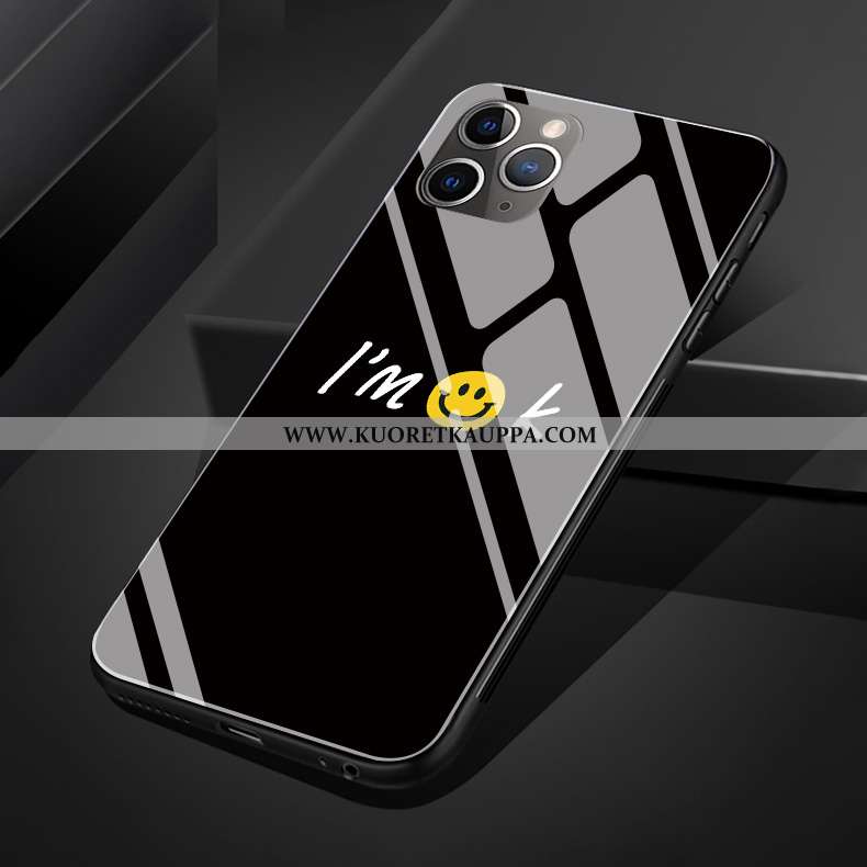 Kuori iPhone 11 Pro Max, Kuoret iPhone 11 Pro Max, Kotelo iPhone 11 Pro Max Suojaus Lasi Silikoni Pu