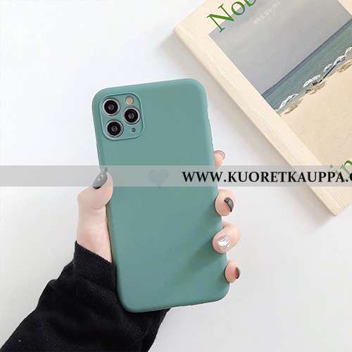 Kuori iPhone 11 Pro Max, Kuoret iPhone 11 Pro Max, Kotelo iPhone 11 Pro Max Valo Silikoni Valkoinen 