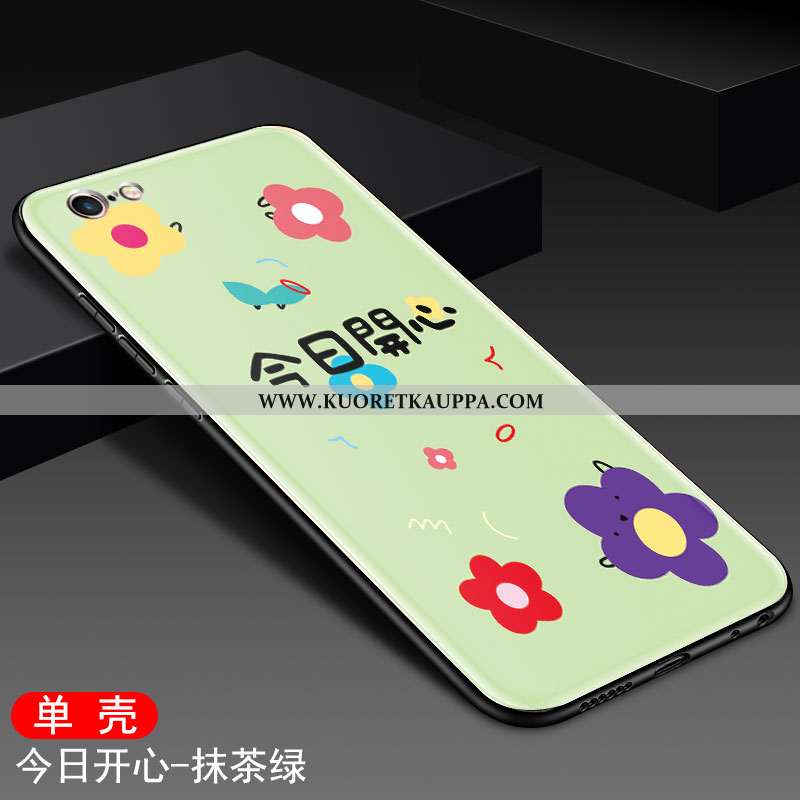 Kuori iPhone 6/6s, Kuoret iPhone 6/6s, Kotelo iPhone 6/6s Lasi Tila Murtumaton Suuntaus Ihana Keltai