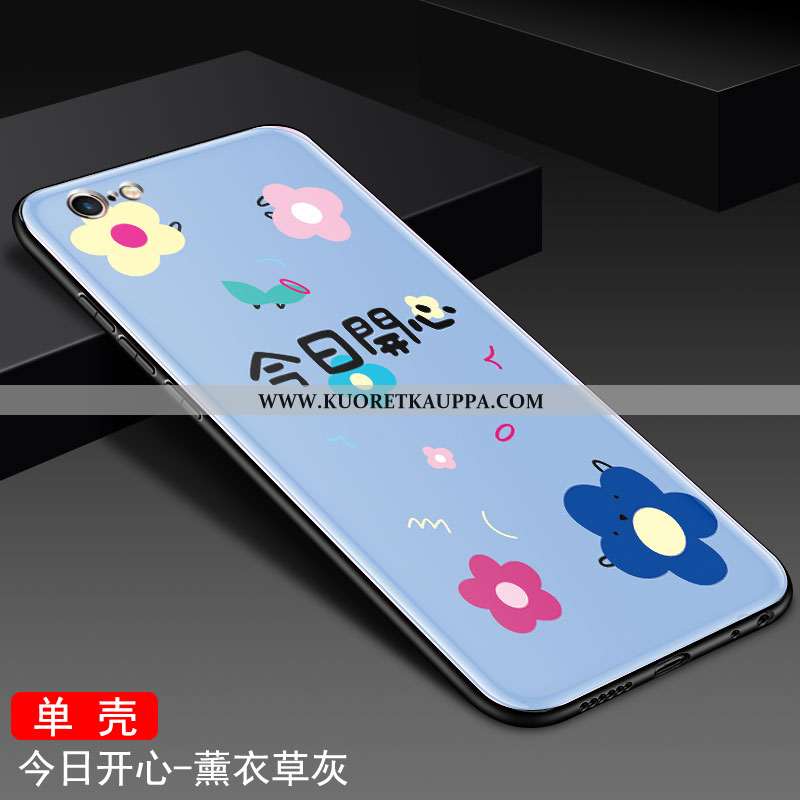 Kuori iPhone 6/6s, Kuoret iPhone 6/6s, Kotelo iPhone 6/6s Lasi Tila Murtumaton Suuntaus Ihana Keltai