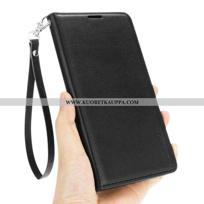 Kuori iPhone 6/6s, Kuoret iPhone 6/6s, Kotelo iPhone 6/6s Näytönsuojus Pehmeä Neste Nahkakuori Musta