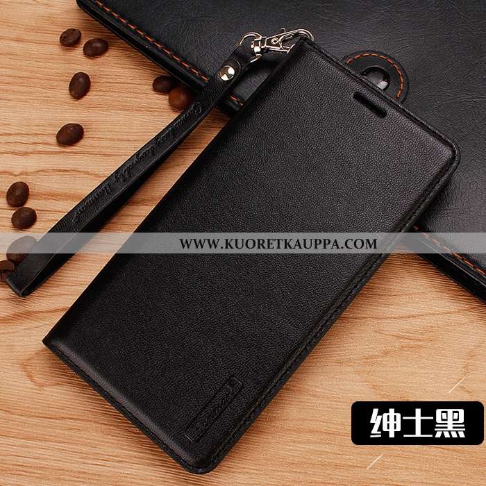 Kuori iPhone 6/6s, Kuoret iPhone 6/6s, Kotelo iPhone 6/6s Näytönsuojus Pehmeä Neste Nahkakuori Musta