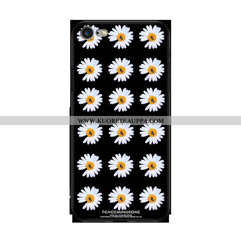 Kuori iPhone 6/6s, Kuoret iPhone 6/6s, Kotelo iPhone 6/6s Pehmeä Neste Päivänkakkara Musta Mustat